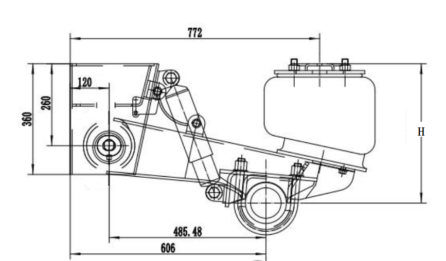 American Type Air Suspension
