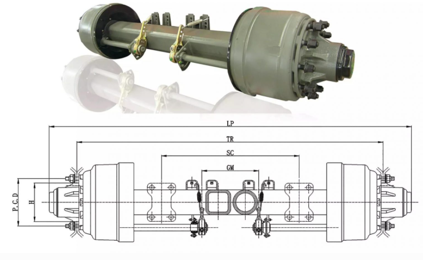 Thai Type Axle 8 Hole