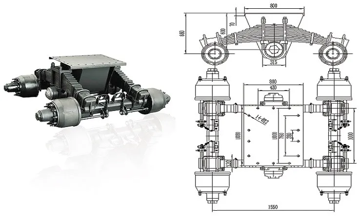 Trailer-Suspension-Bogie