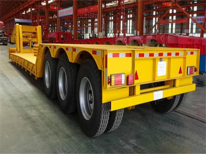 Detachable Gooseneck Lowboy Trailer