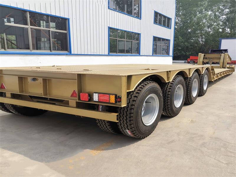 Detachable Gooseneck Lowboy Trailer