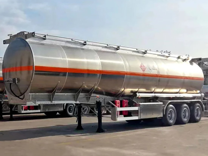 38000 L Aluminum Tanker Semi Trailer