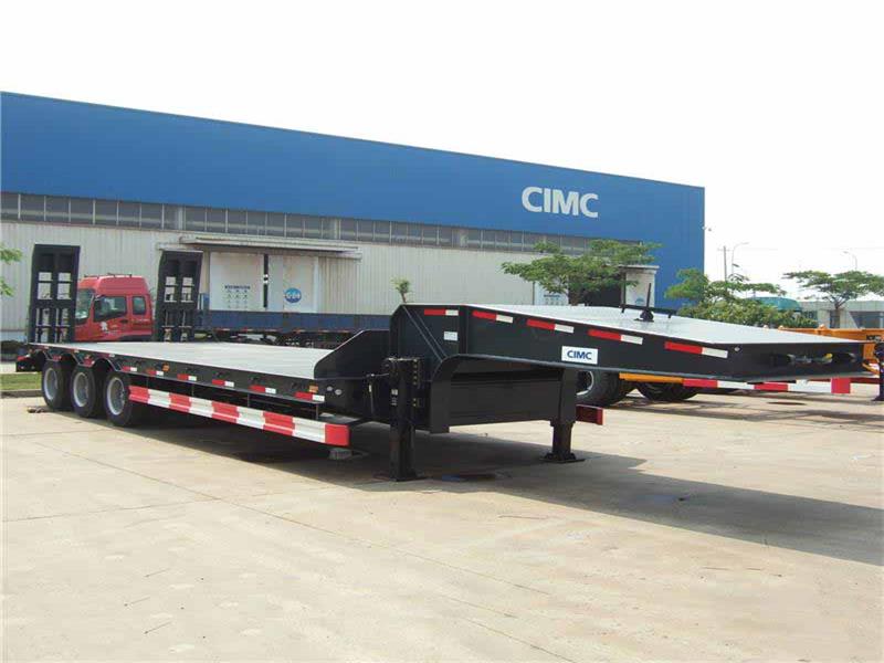 40 Ft Semi Low Bed Trailer