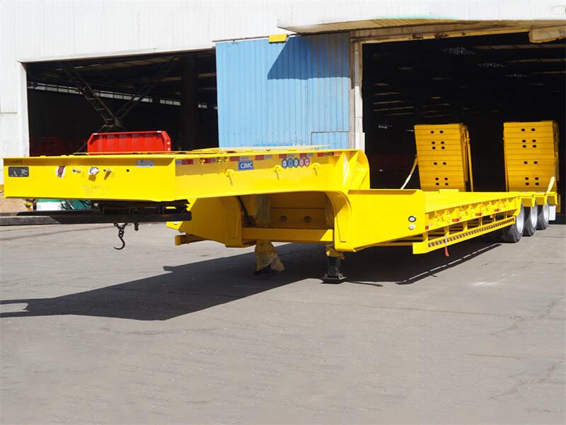 2 Axle Low Bed Trailer