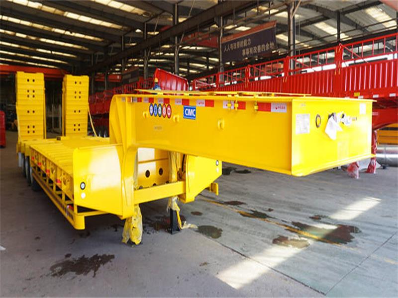 Double Axle Lowbed Trailer