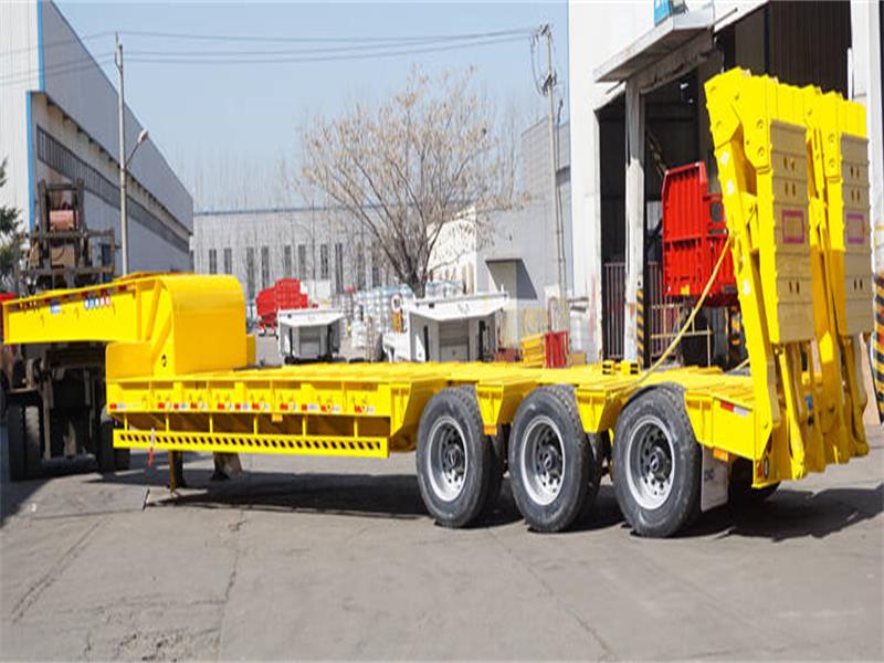 3 Axle Lowbed Trailer For Sale