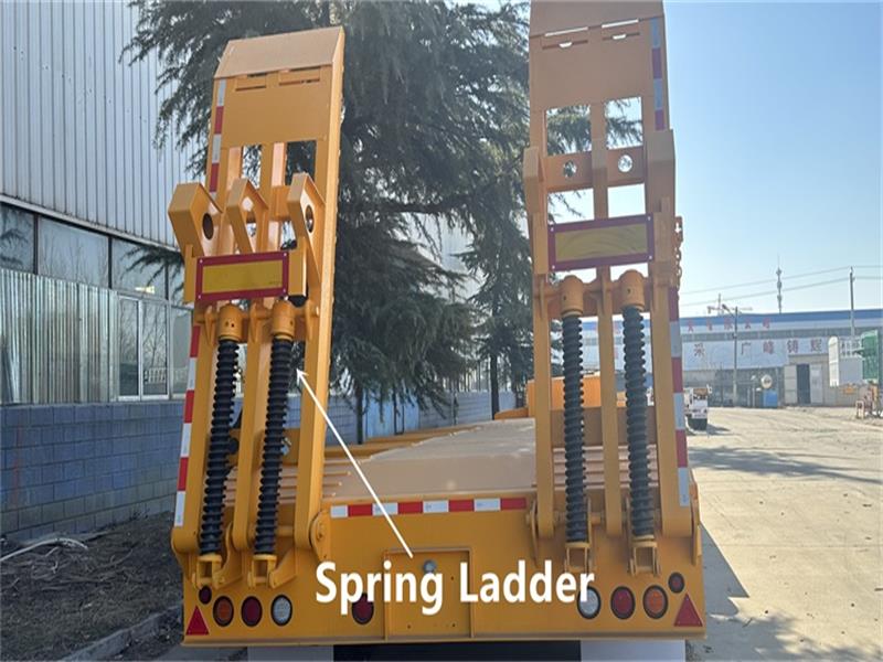4 Axle Low Bed Semi Trailer
