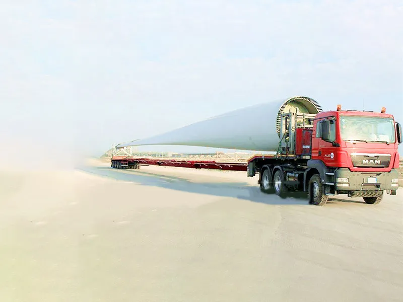 Extendable Wind Blade Trailer